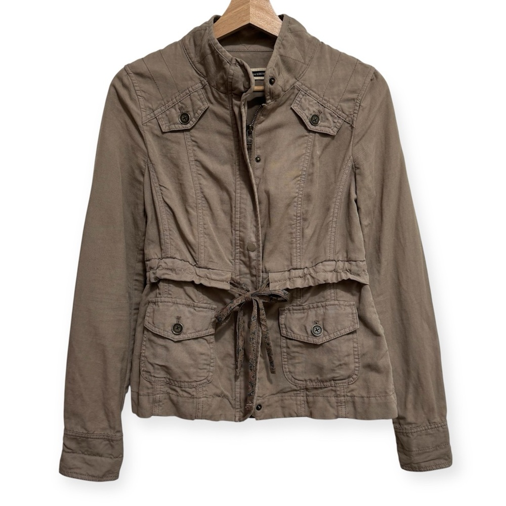 Daughters of the Liberation Anthropologie Utility Military Chore Anorak Jacket 2
